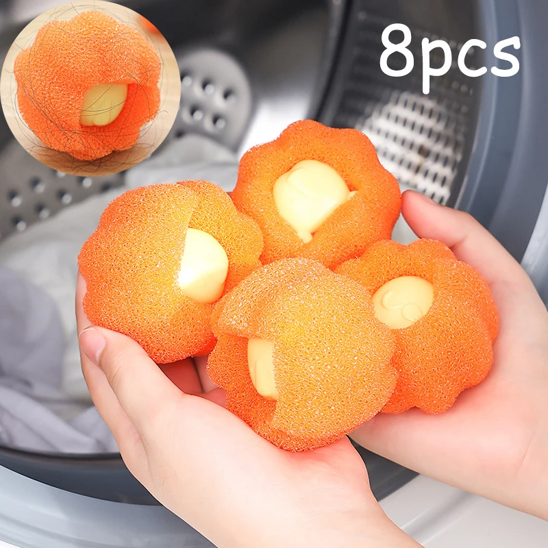 MagicLaundryBallWashingMachineHairFilterClothesHairsRemover