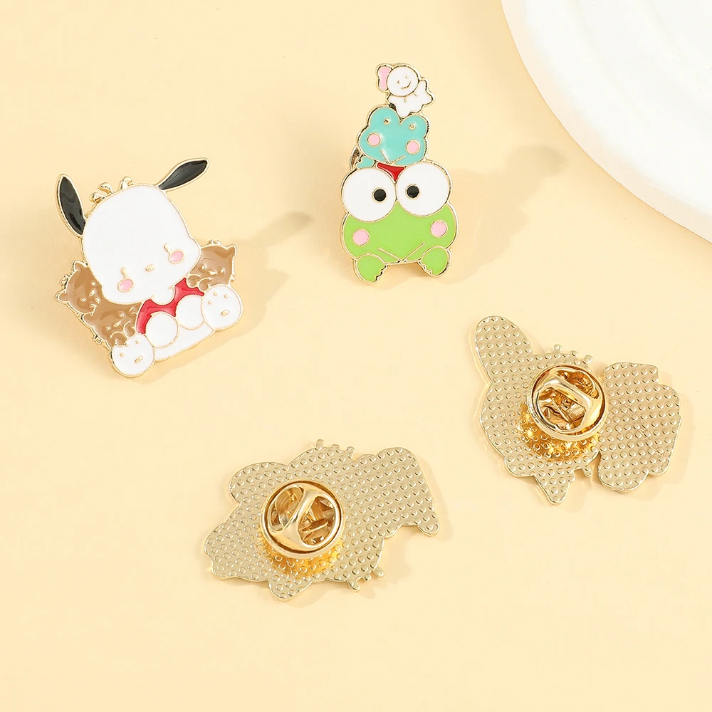 Sanrio My Melody Cinnamon Anime Enamel Pins Badge Backpacks Lapel Pin Jeans  Clothes Accessories Cartoon Jewelry Gift for Friend - AliExpress