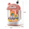 Mini Automatic Doll Machine Toy for Kids Mini Cartoon Astronaut Play Game Claw Crane Machines with Light Music Children Toy Gift 6