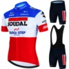Jersey Cycling SOUDAL Quick Step Road Bike Uniform Team Clothing Men 2025 Jerseys Cycle Spring Summer Men's Shorts Equipment Man 5