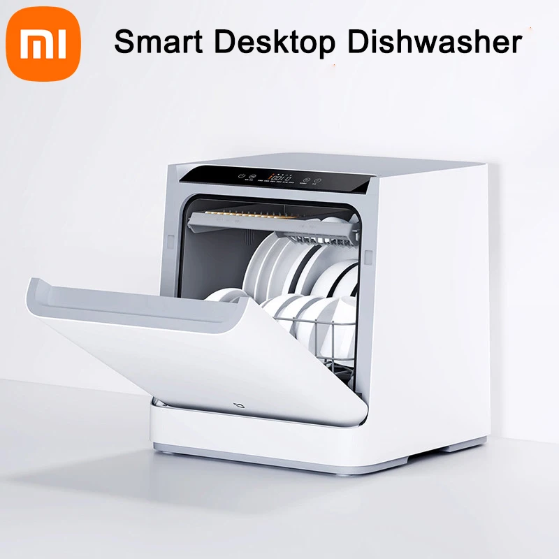 XiaomiDesktopDishwasherKitchenCleanerHomeDishWashMachine4Set