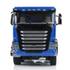 1:14 8x8 RC Hydraulic Dumper Car Metal Roll-on Full Dump Truck High Bucket Sound Light Finished Toy Tipper Vehicle Model TH23920 3