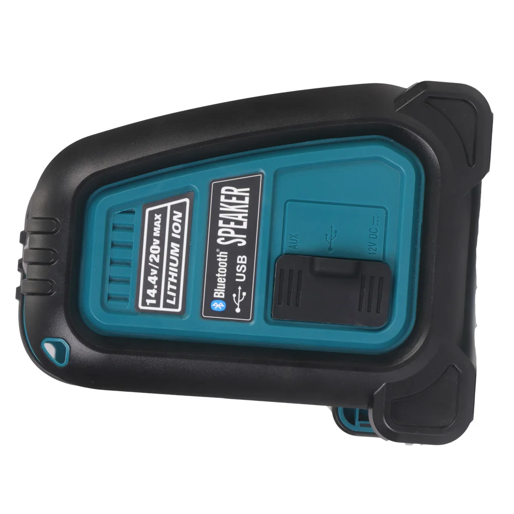 For Makita 14.4V 18V Li-ion Battery Cordless Bluetooth Speaker 15W MP3 Player Lo