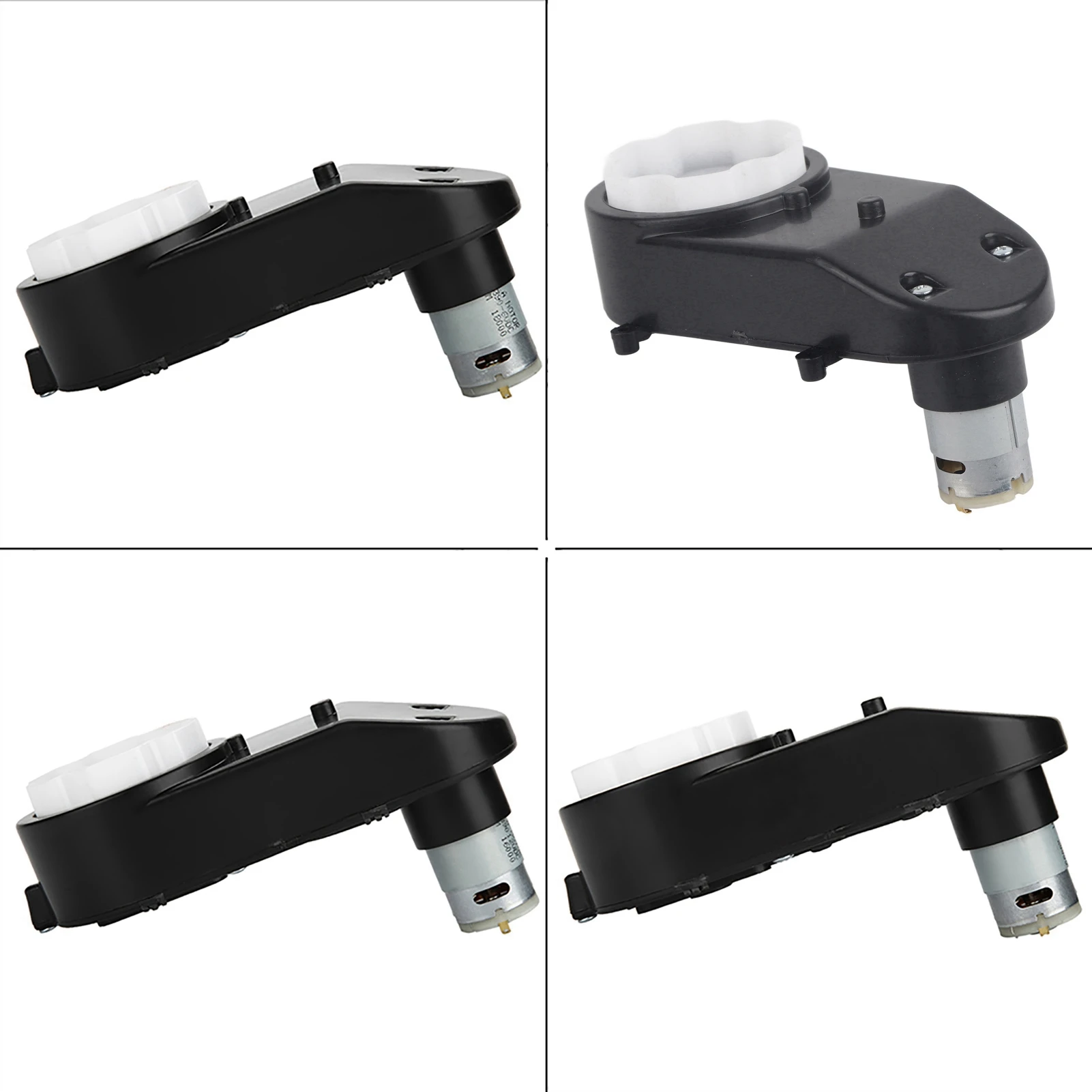 1pc RS390 Electric Motor Gearbox Replacement 12V Kids Car Toy 12000‑20000RPM Motor Gear Box Electric Gearbox DC Motor