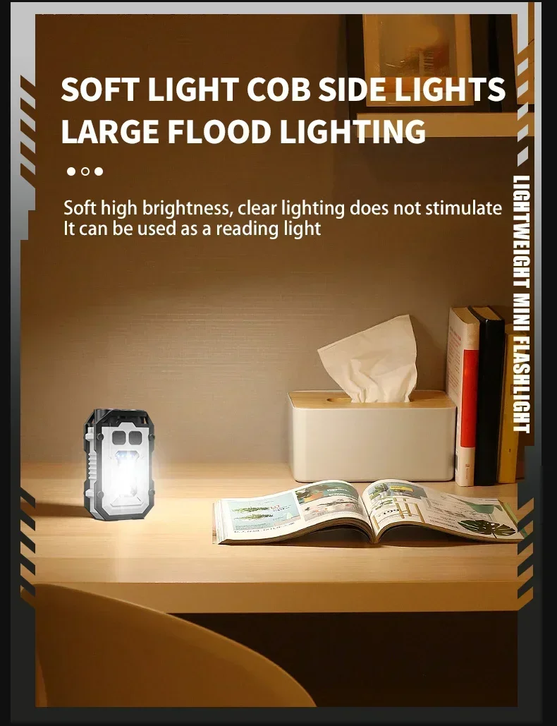 KDULIT Taktisches Helmlicht, Sicherheits-Blinklicht, Überlebens-Signalleuchte, wasserdichte Lampe, Outdoor-Ausrüstung für Jagd, Wandern – Detail 8