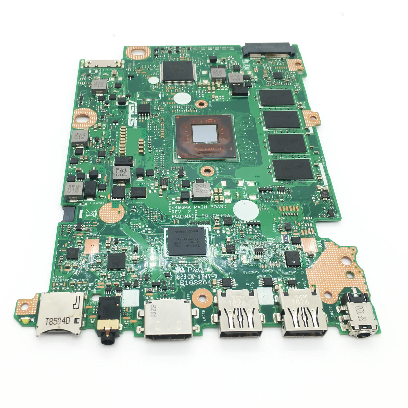 Kefu Motherboard L406ma E406mas E406ma E406m E406 Laptop Mainboard N4000 N5000 4gb-ram Ssd64g 128g Maintherboard - Imagem 3