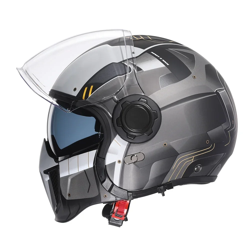    Ǯ ̽   ̽    DOT ECE  CYRIL OP12A Capacete de Moto Masculino