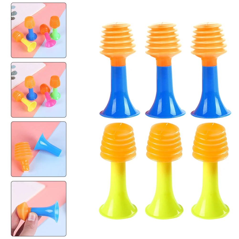 

50Pcs Gift Little Buglet Toys Instrument Large Whistle Trumpet Instruments Favors Educational Parties Celebrations Pump