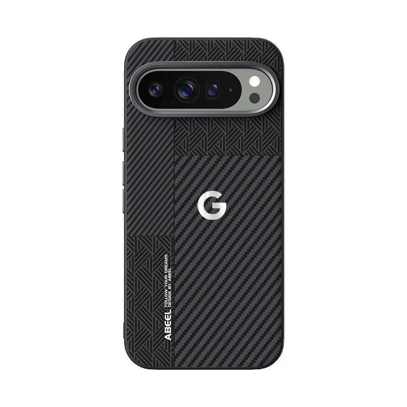 Kevlar Carbon Fiber Pattern Shockproof Wireless Charging Case