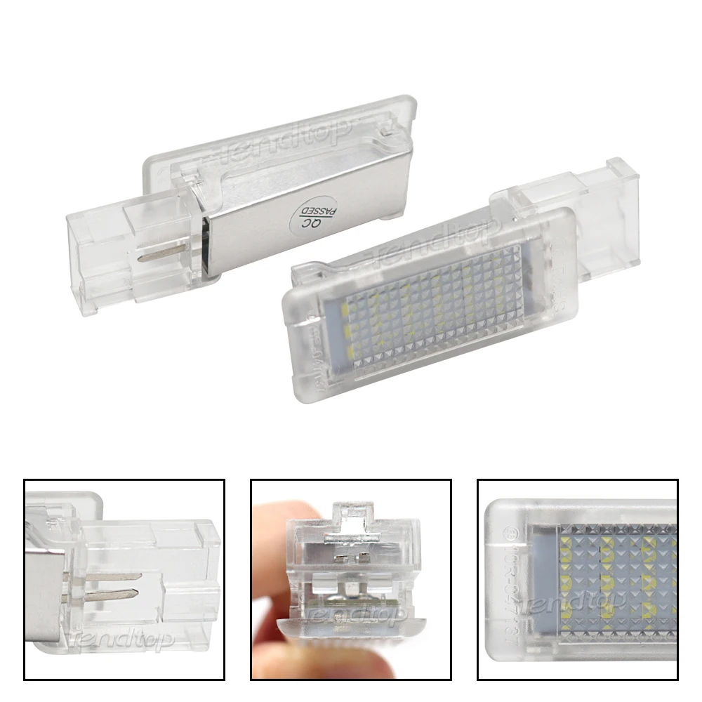 รูปสินค้า โคมไฟ LED ตกแต่งภายในรถ 2 ชิ้น