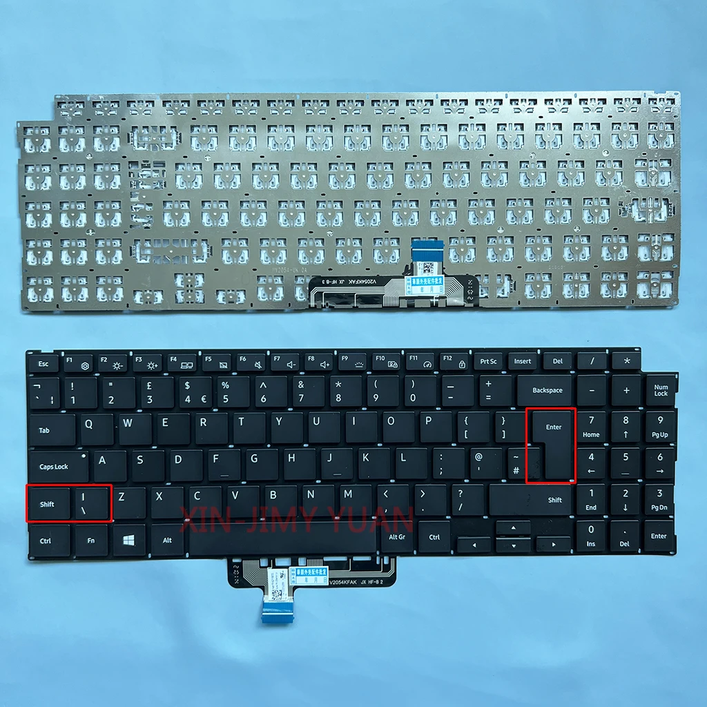 Np750Xda Tastiera Uk Per Samsung Galaxy Book Np750Xda Np755Xda 750Xda 755Xda Kd6De Muslimex No Retroilluminato