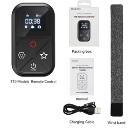 TELESIN Bluetooth Wireless Smart Remote with Wrist Band - Without lock