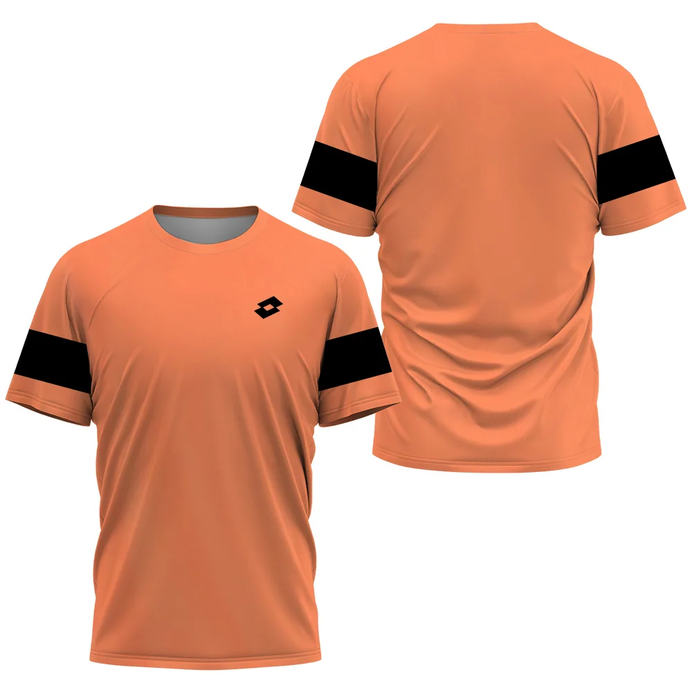 thumbnail image 1 of Camisetas de baloncesto de verano para hombre con estampado de rayas Quick Strike, de secado rápido, de manga corta, uniforme de fútbol para entrenamiento de clubes, 1 of 5