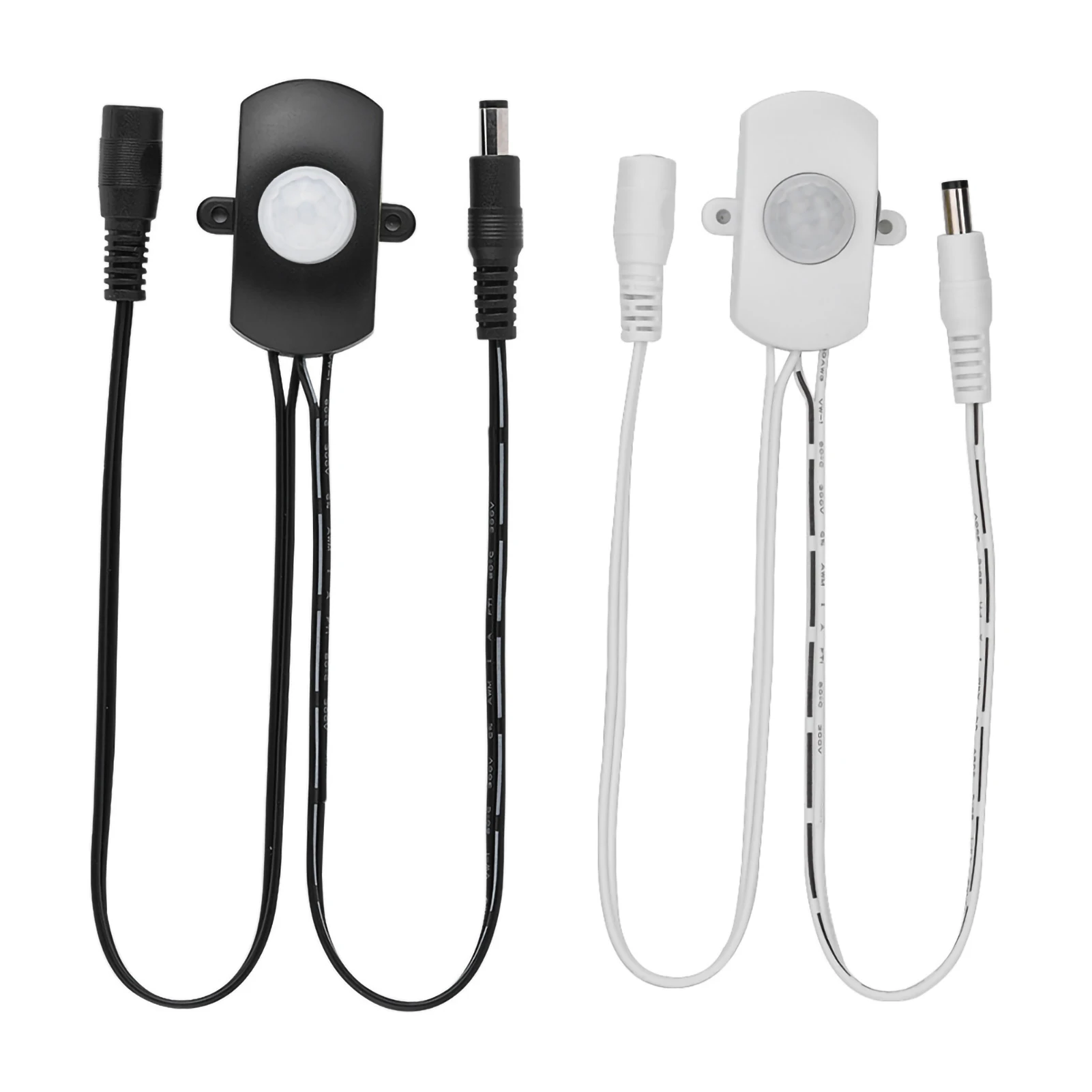 5A 6‑24V Human Body Sensor Detector Body Infrared Detector Switch Portable Eco-friendly Adjustable for Bathroom Basement