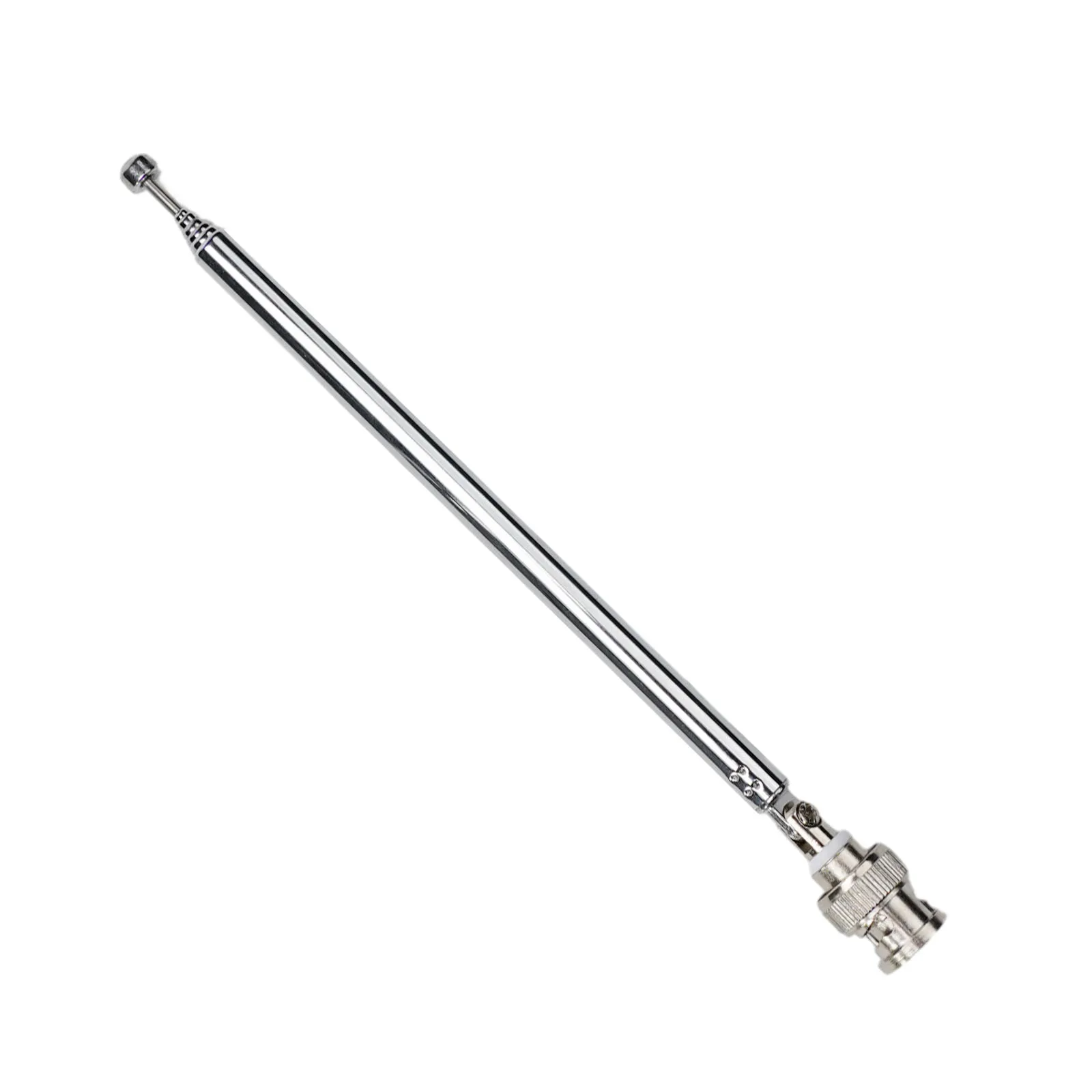 

Telescopic Extendable Antenna For Radio Scanner Antenna 20-1300MHz 7 Sections Telescopic BNC Male Telescopic Aerial