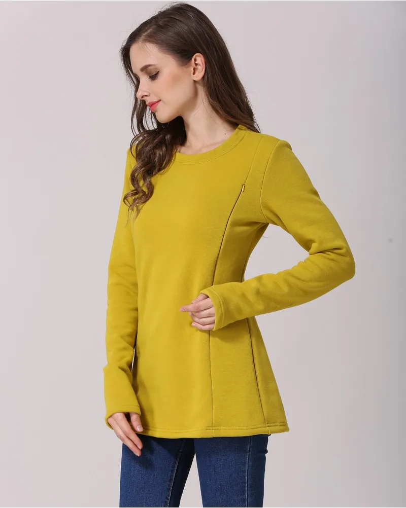 Winter Fleece Nursing Hoodie