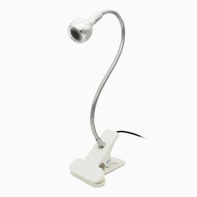 Flexible Book Light LED Universal USB Power Holder Night Desk Clip Lamp Bed Reading Table for the Study Room Bedroom Living