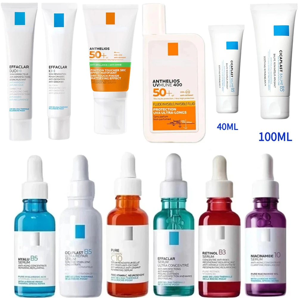 

La Roche Retinol Essence B3 B5 C10 Facial Repair Moisturize Essence Deep Hydrate DUO/K Acne Acne removal Essence Dew Facial Care