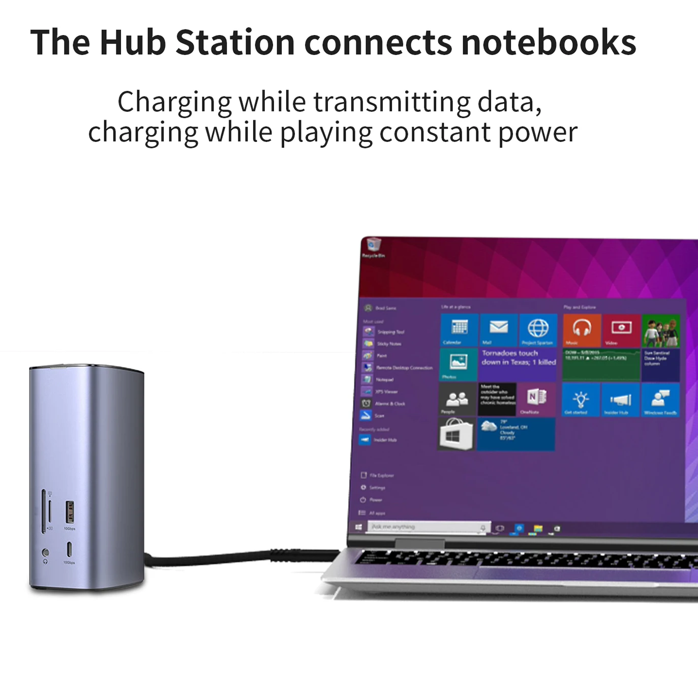 Premium 2m Thunderbolt 4 USB4 Cable 240W Fast Charging & 40Gbps Data Transfer
