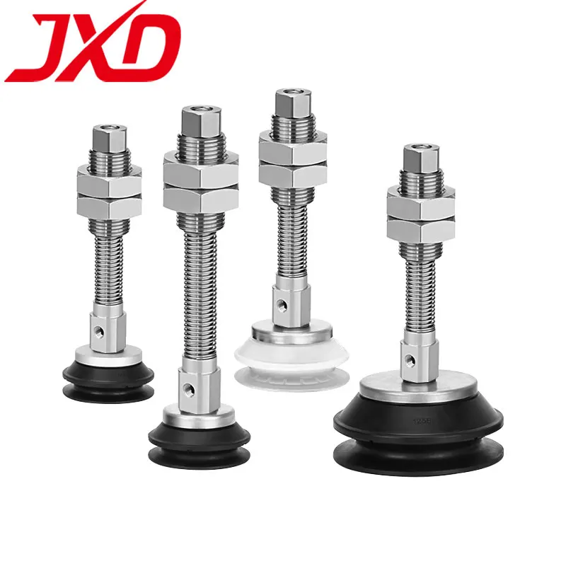 

JXD SMC ZP3E-Y32/40/50/BMNJB/UMNJB10/30/50 Black Round Industrial Pneumatic Heavy Duty Vacuum Rubber Suction Cup Sucker