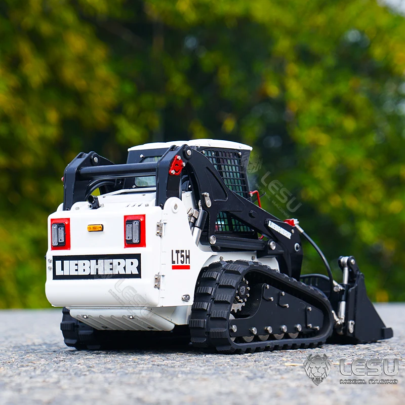 LESU 1/14 Aoue Lt5 Metal Hydraulic Tracked Skid-Steer RC Loader DIY Model Lights Outdoor Toys TH20000 4