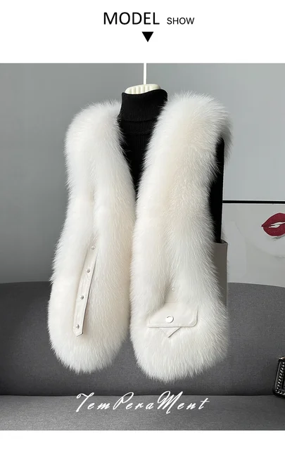 Zdfurs * 2022 Autumn and Winter New Fur Integrated Fox Fur