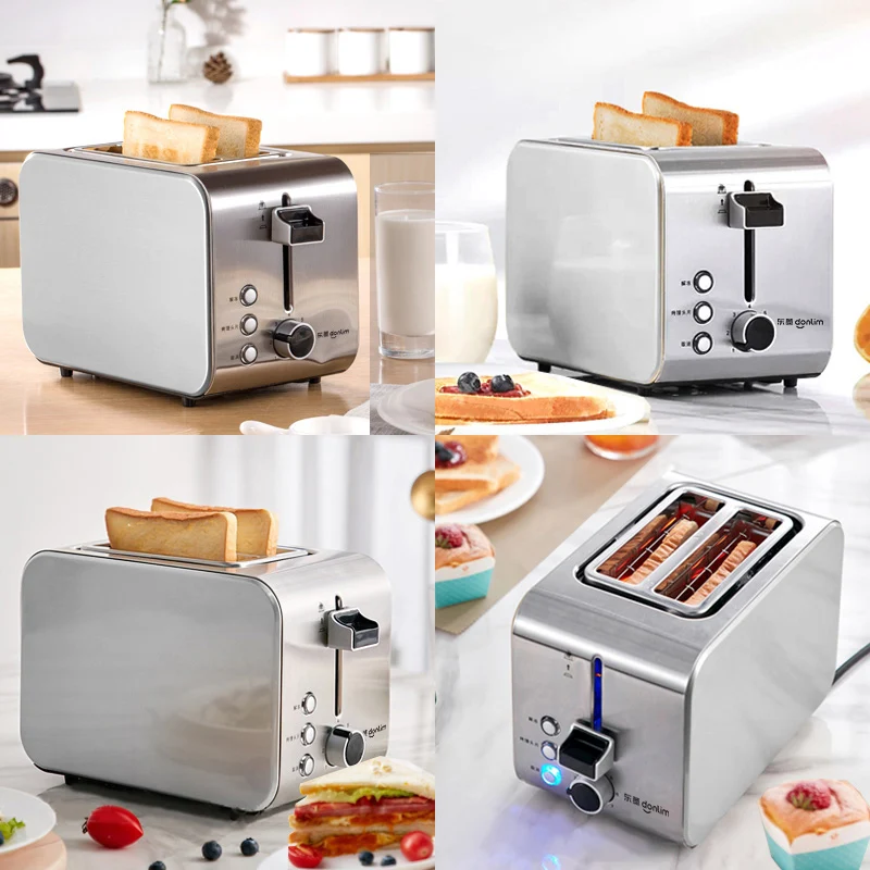 220V DL-8117 Breakfast Maker Turtle Driver Toaster Toast Household Small Multifunctional Kitchen Toaster Cooking Appliances 2