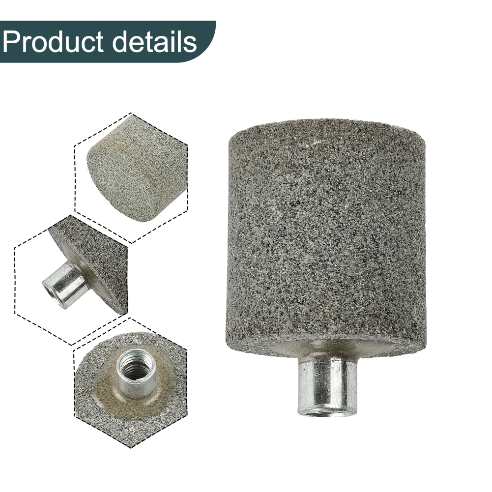 

1pcs M10 Thread Cylindrical/conical Grinding Wheel Head For Carving Stone Polishing Chamfer Countersink Bits Power Tools