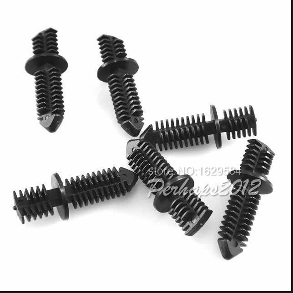 500x Double End Xmas Tree Retainers Clips 11/32" Stem Diameter For