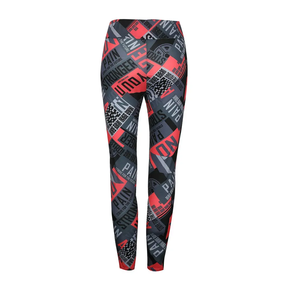 Modigirl Stylish Hollow Sports Pants For Women Sexy Colourful Printed Sweatpants Leggings Casual Cut-out Pants Bottoms