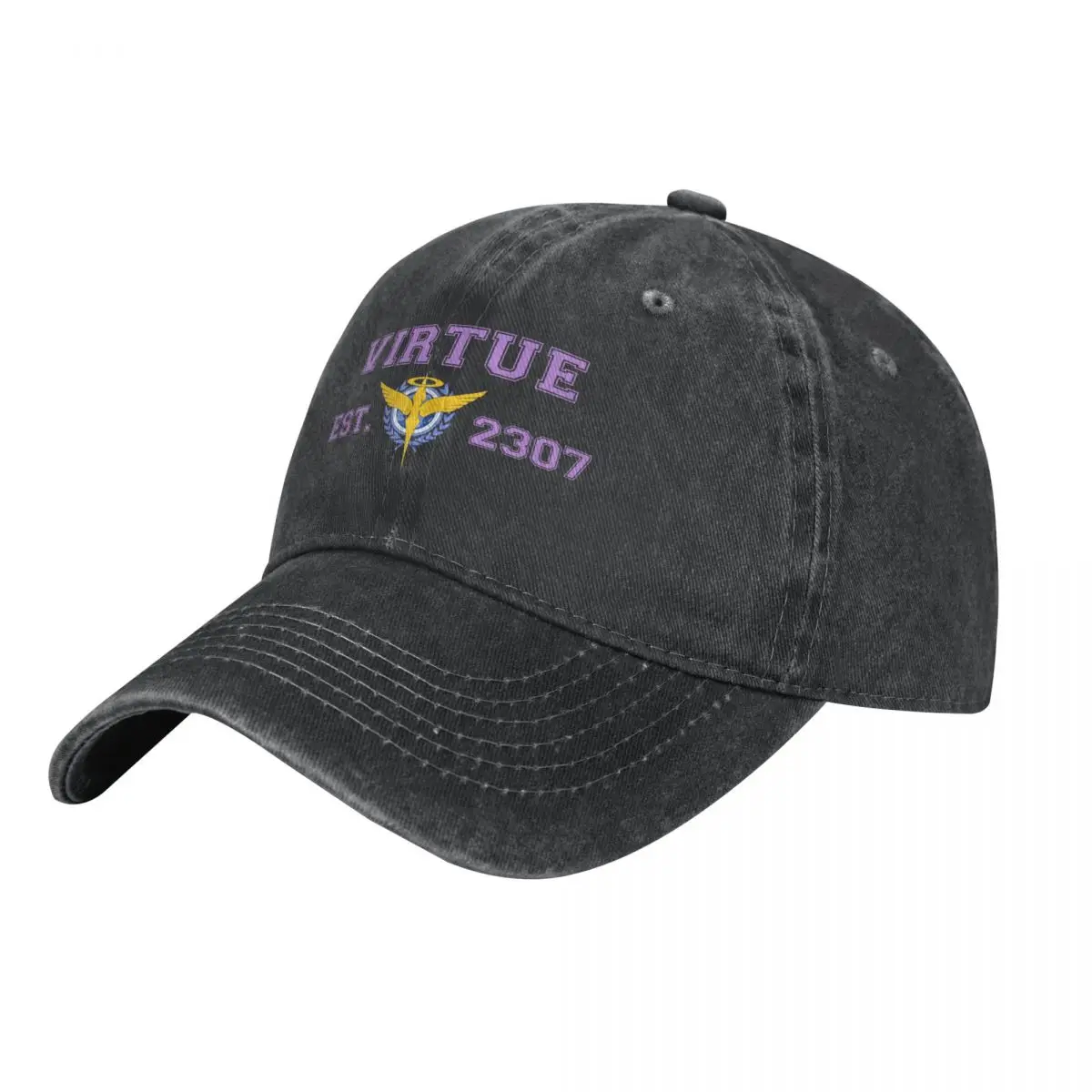

Virtue Est. 2307 Cowboy Hat Beach Designer Hat derby hat black Baseball For Men Women's
