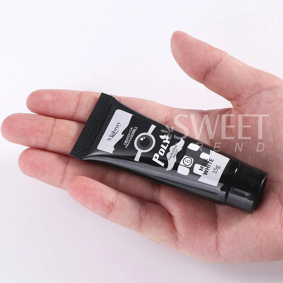 5pcs Extension Nail Gel Set Kit Quick Building Gel Acrylic White Clear Nude Construction UV Finger Prolong Tools Gel Nail Polish