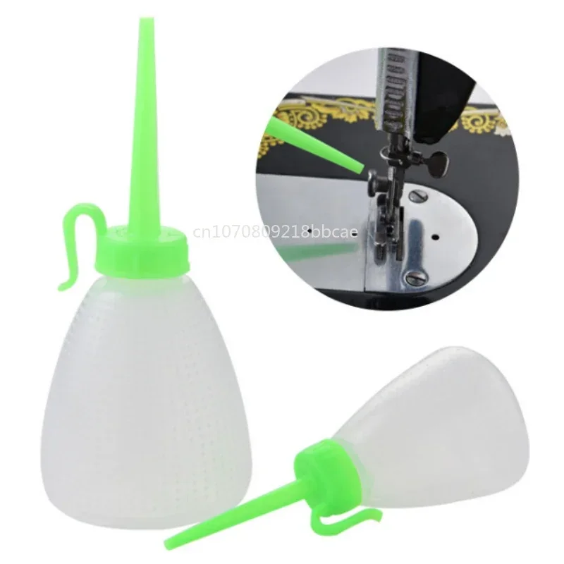 1pc Oil Liquid Can Pump Oiler 60ml/180ml Plastic Bottle For Old-Fashioned Household Industrial Flat Lockstitch Sewing Machine