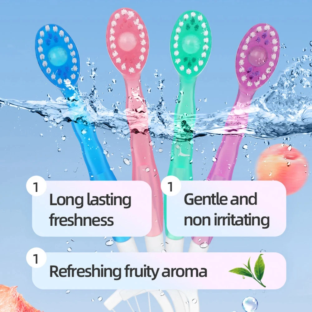 휴대용 5in1 여행용 칫솔 세트 일회용 개별 포장 치약 혀 클리너 치실 키트 성인 및 어린이용