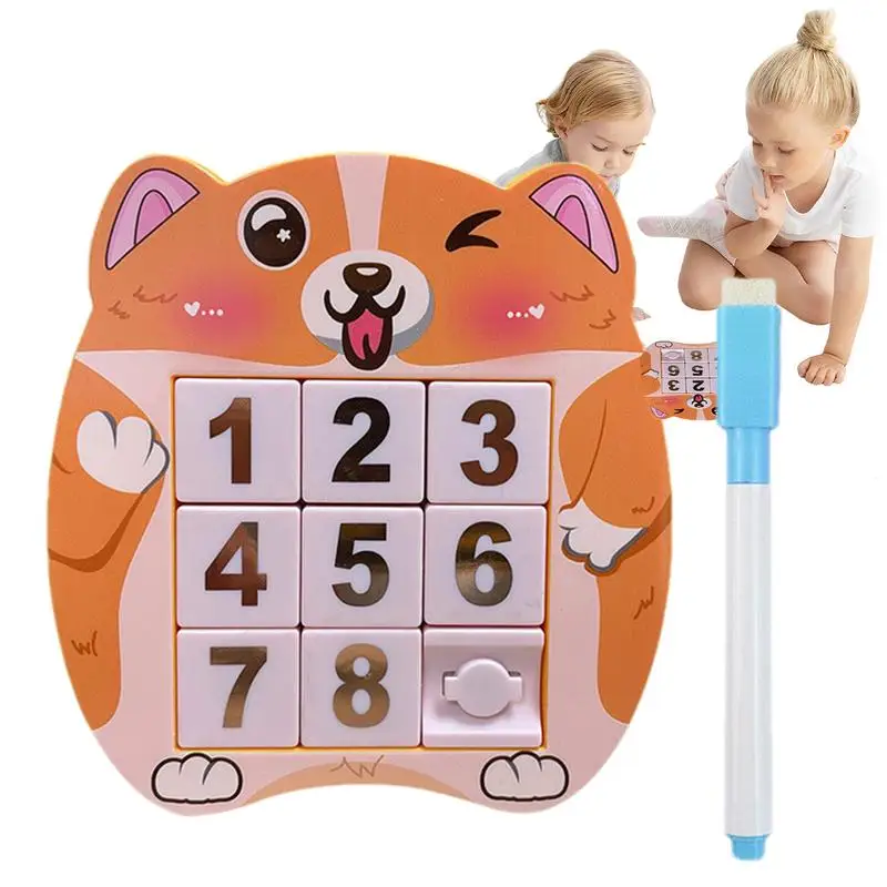 

Digital Puzzle Number Puzzle Digital Game Number Math Board Game Number Puzzle Preschool Educational Digital Board For Kids And