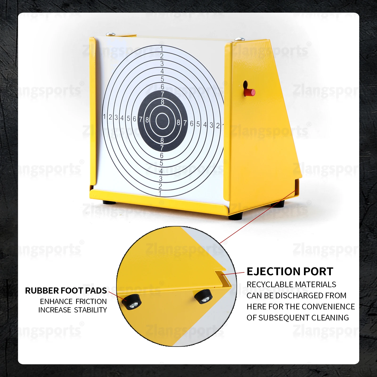  slider image of 14cm Metal Target Box