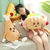 Chips Chicken Leg Fries Food Pillow Pizza Snack Plush Toy Bed Soft Doll Cusion Creactive Valentine's Day Birthday Gift Plushie 3