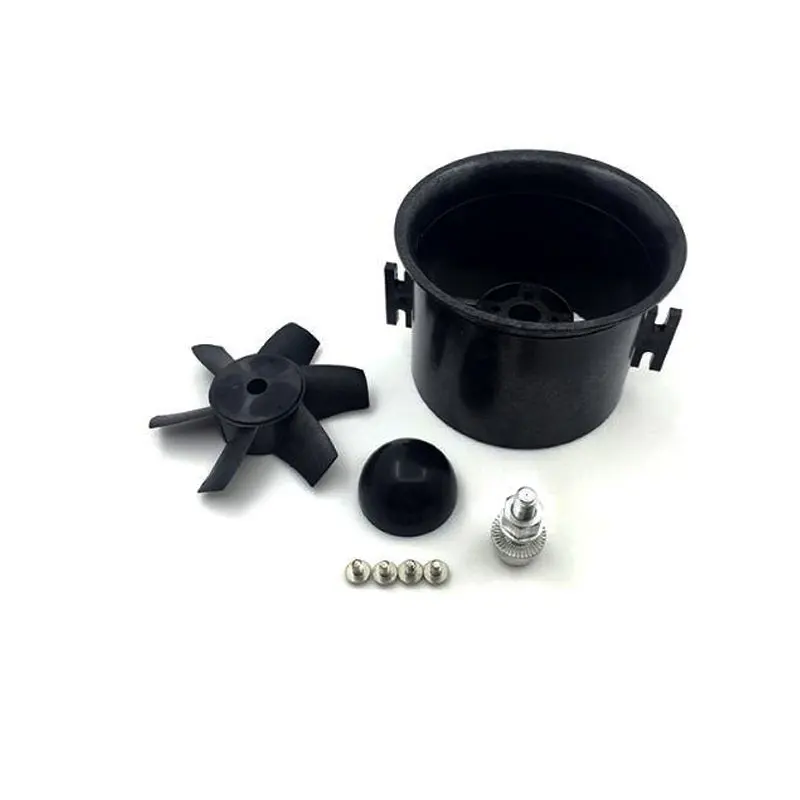 QX-MOTOR 공장 아울렛 EDF 키트, 6 블레이드 덕트 팬 슈트, RC 비행기용, 70mm