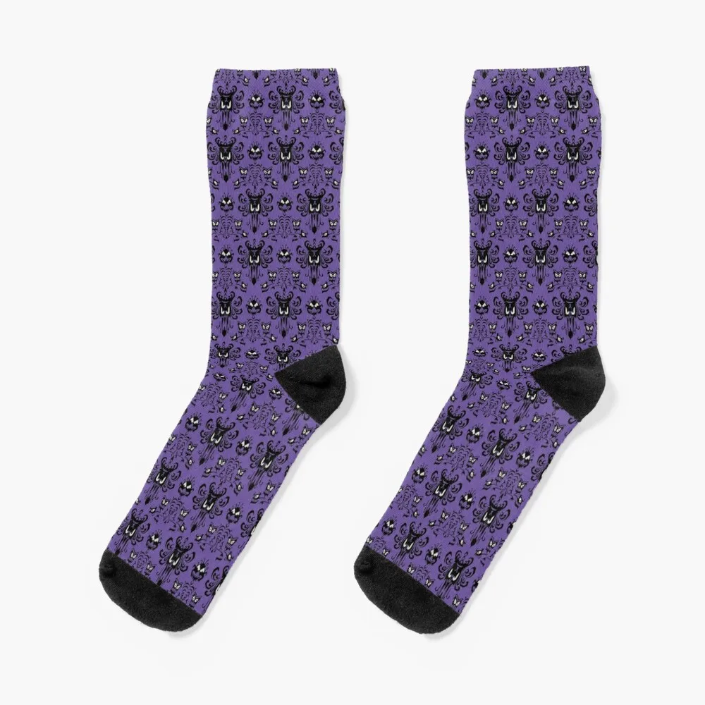 

Haunted Mansion Socks funny sock christmass gift luxury hockey Socks Woman Men's