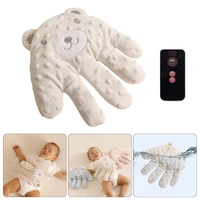 Cartoon Baby Sleep Aid Soothing Pillow Comforting Hand Detachable with Remote for Comfortable Newborns Sleeping 1