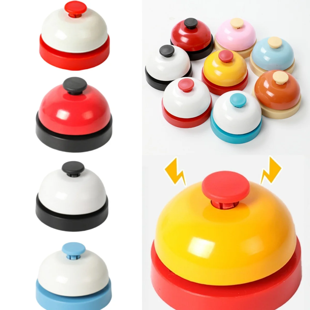 Hand Pressing Bell Classroom Supplies Quick Response Bell Hotel Counter ...