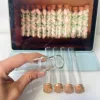 28 Pcs 30ml Glass Bottles Cork Stopper Mini Test Tube Jars Tiny Containers for DIY Wedding Gifts Wishing Bottles Home Decor 2