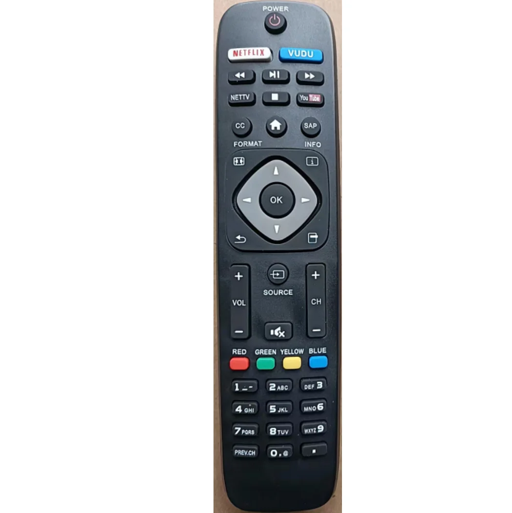 PH43 Control remoto universal de TV compatible con televisores inteligentes Philips