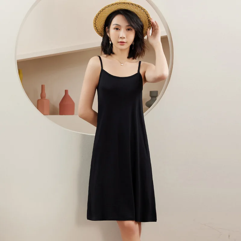 Slip Underwear Women Summer Long Slip Dress petticoat skirt half slip skirt women full slip dress