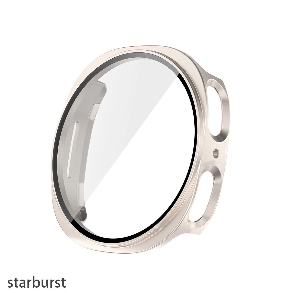 Premium Tempered Glass Case with Full PC Bumper Cover - Screen Protector for Smartwatch Accessories