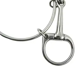 Saddles Horse Bit 1pc Tool Durable Functional Polished Parts Stainless Steel Tack Bits Accessories High Quality