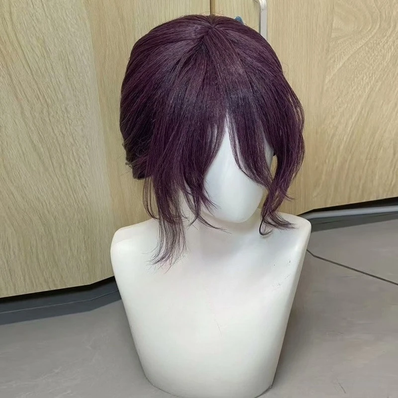 Chainsaw Man Reze Cosplay Wig Synthetic Short Straight Wig Anime Coser Cute Girl Heat Resistant Fiber High Quality Wig Halloween 2