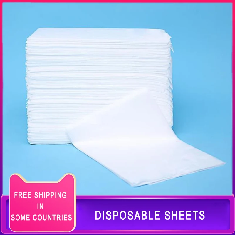 10/20/50/100pcs Disposable Bed Sheets Bedroom Massage Table Sheets Beauty Salon Spa Travel Hotel Thicken Non-woven Fabric Sheet 4