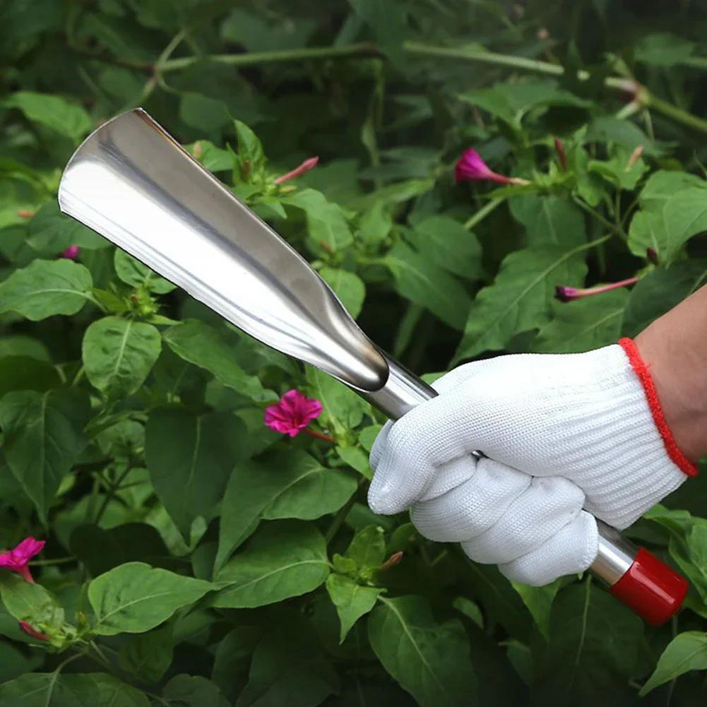 2 Pcs Gardening Tool Set Transplanting Small Shovel Household Catching Vegetable Rake Farming Shovel Outdoor Planting Hand Tools 3