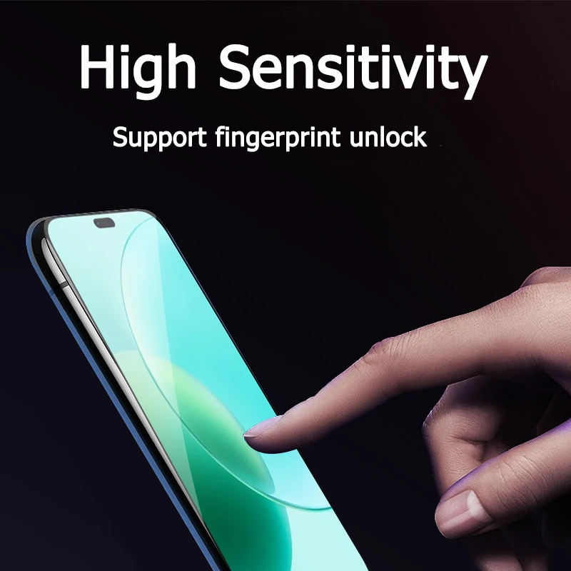 Premium Tempered Glass Screen Protectors - 9H Hardness, Anti-Scratch, Case Friendly, Fingerprint Resistant